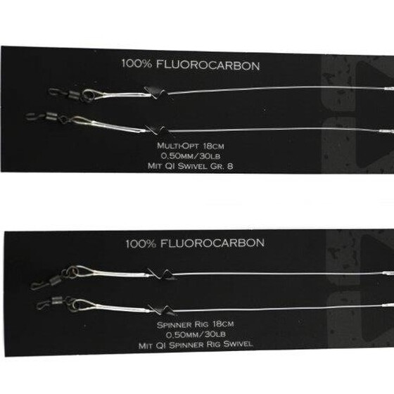 Super Stiff Fluoro Booms Qi Wirbel 12cm