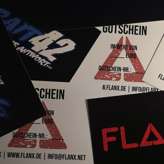 Flanx Gutschein 25 Euro