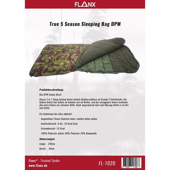 Flanx True 5 Season Sleeping System DPM